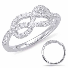 0.36 ctw. WHITE GOLD DIAMOND FASHION RING D4573WG