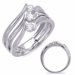 0.40 ctw. WHITE GOLD FASHION RING D4417WG