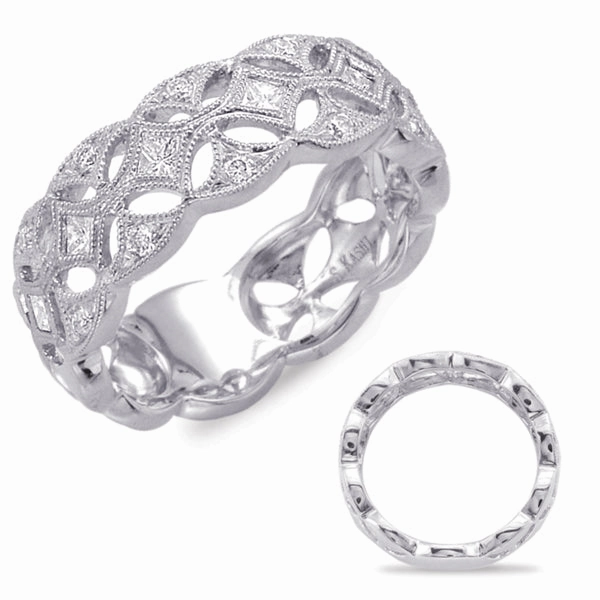 0.42 ctw. WHITE GOLD PAVE BAND D4415WG