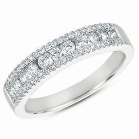 0.48 ctw. WHITE GOLD DIAMOND BAND D4143WG