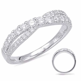 0.56 ctw. WHITE GOLD DIAMOND FASHION RING D4554WG