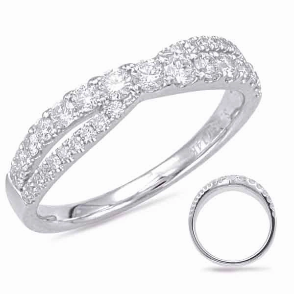 0.56 ctw. WHITE GOLD DIAMOND FASHION RING D4554WG