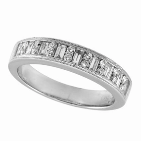0.57 ctw. WHITE GOLD DIAMOND BAND D4092WG
