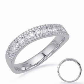0.58 ctw. WHITE GOLD DIAMOND RING D4234WG