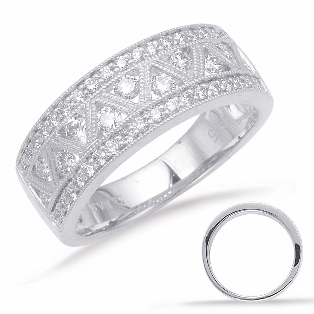0.60 ctw. WHITE GOLD DIAMOND BAND D4346WG