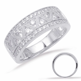 0.60 ctw. WHITE GOLD DIAMOND BAND D4346WG