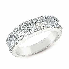 0.61 ctw. WHITE GOLD DIAMOND RING D3721WG
