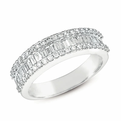 0.61 ctw. WHITE GOLD DIAMOND RING D3721WG