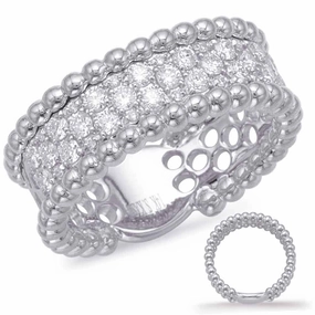 0.64 ctw. WHITE GOLD DIAMOND FASHION RING D4466WG