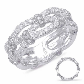 0.64 ctw. WHITE GOLD DIAMOND FASHION RING D4577WG