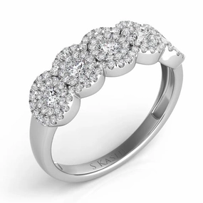 0.66 ctw. WHITE GOLD DIAMOND FASHION RING D4229WG