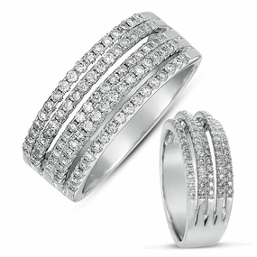 0.66 ctw. WHITE GOLD MICRO PAVE BAND D4261WG