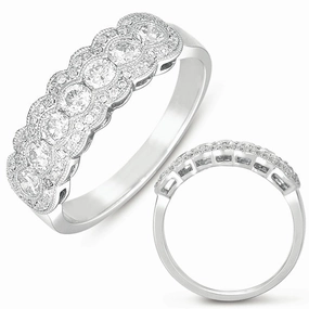 0.68 ctw. WHITE GOLD FASHION RING D4246WG