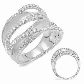 0.69 ctw. WHITE GOLD FASHION RING D4365WG