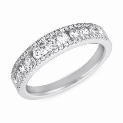 0.71 ctw. WHITE GOLD DIAMOND BAND D4123WG