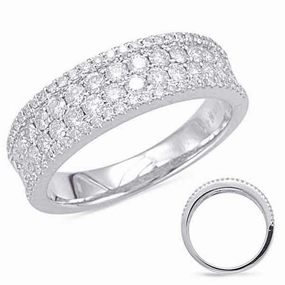0.86 ctw. WHITE GOLD DIAMOND FASHION RING D4559WG