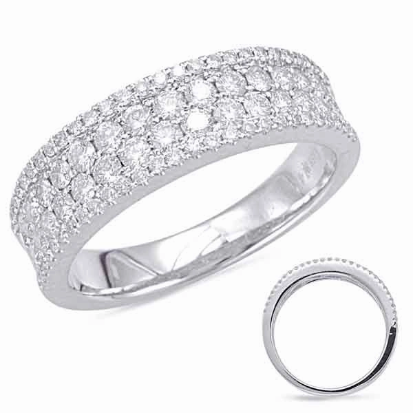 0.86 ctw. WHITE GOLD DIAMOND FASHION RING D4559WG