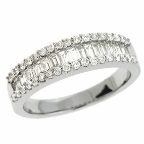 0.86 ctw. WHITE GOLD DIAMOND RING D3713WG