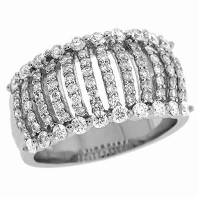 0.94 ctw. WHITE GOLD DIAMOND RING D4022WG