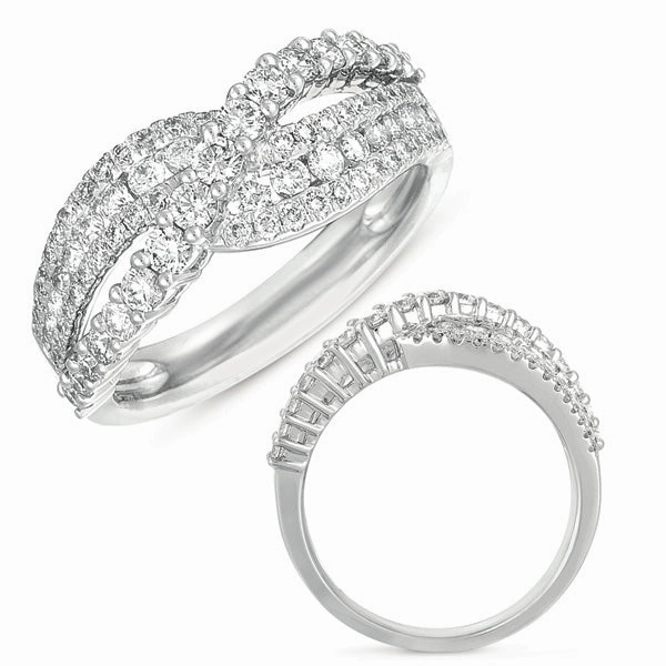 0.99 ctw. WHITE GOLD DIAMOND RING D4189WG