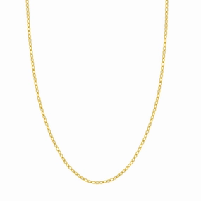 14k Designer Rolo Chain 18"