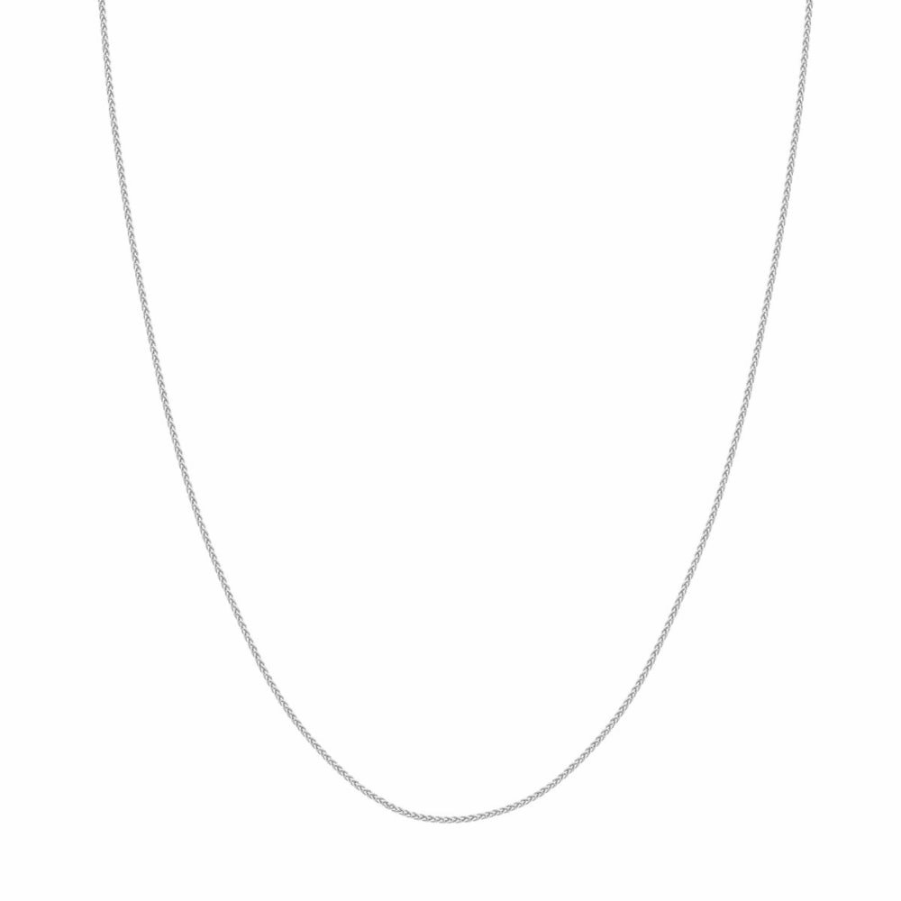 14k Gold 1.05mm Wheat Chain