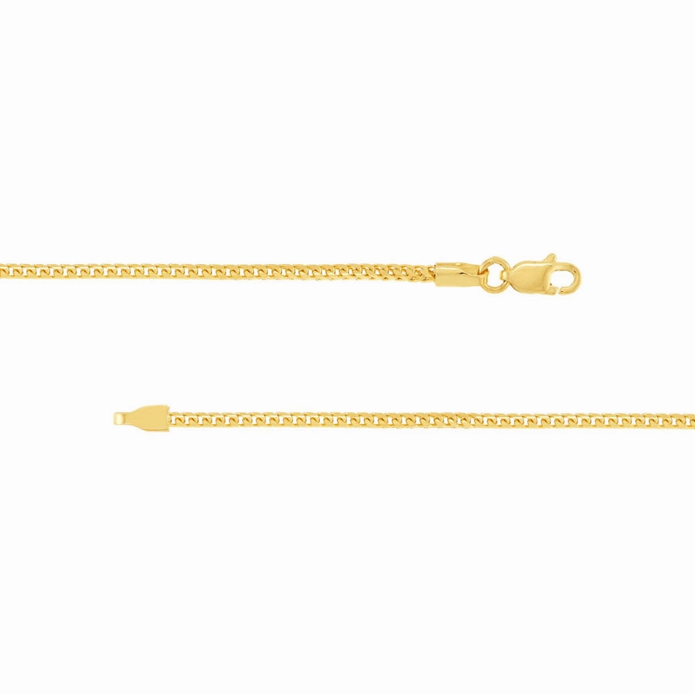 14k Gold 1.55mm Franco Chain