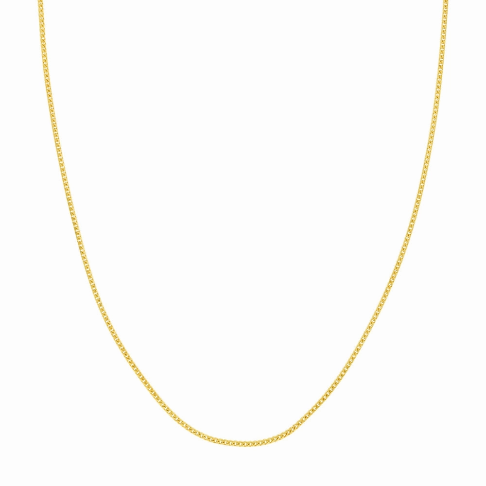 14k Gold 1.55mm Franco Chain