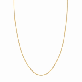14k Gold 1.5mm Snake Chain 24"