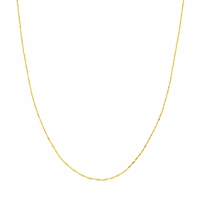 14k Gold Singapore Chain, 16"