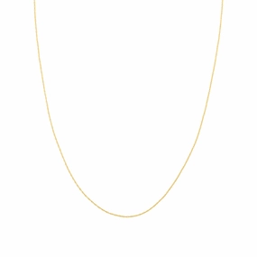 14k Yellow Gold Rope Necklace