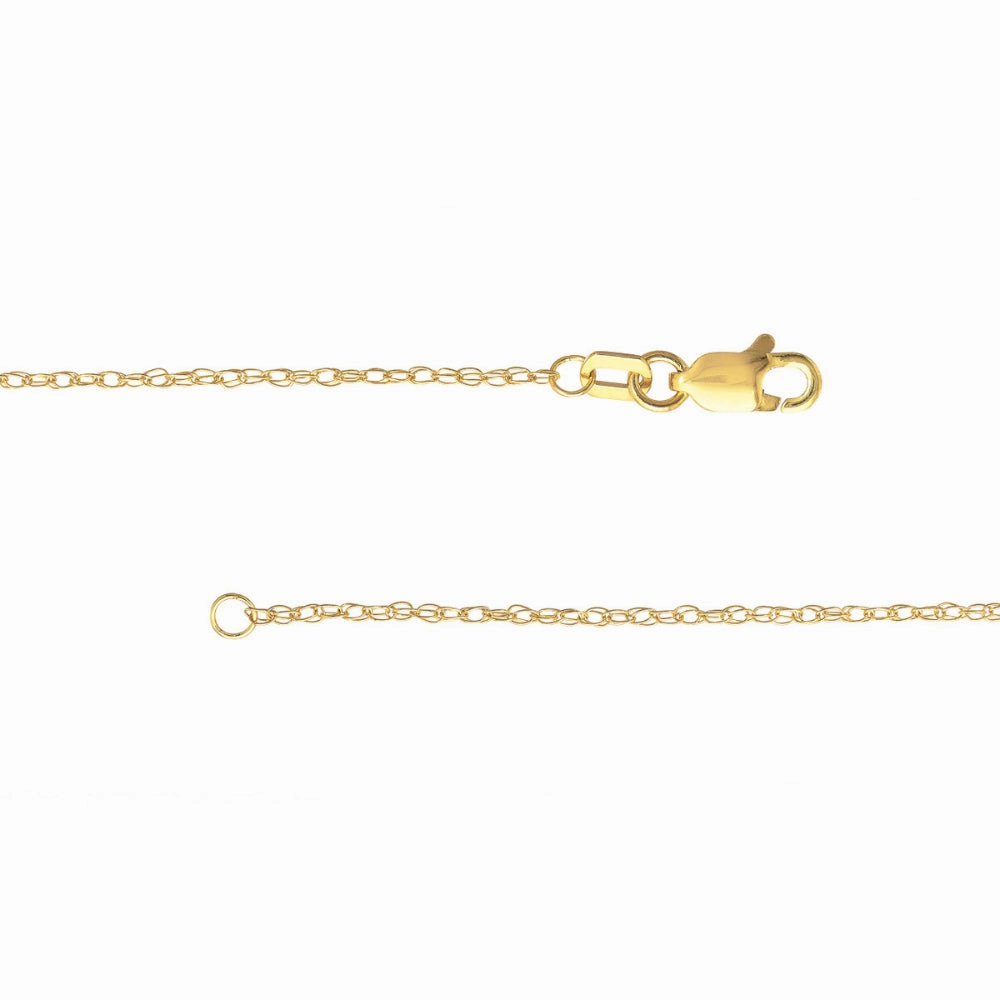 14kt Gold Rope Chain, 18"