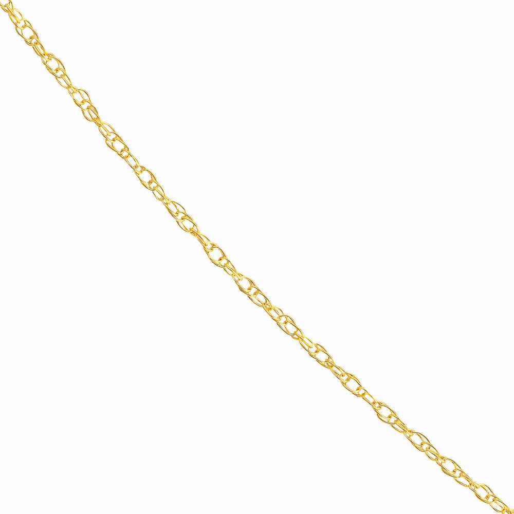 14kt Gold Rope Chain, 18"