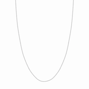 14kt White Gold 1.65mm Wheat Chain