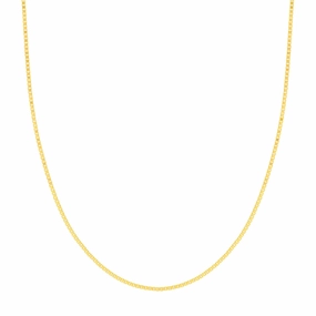 14kt Yellow Gold 1.2mm Box Chain