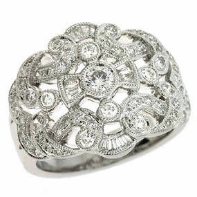 1.00 ctw. WHITE GOLD DIAMOND RING D3790WG