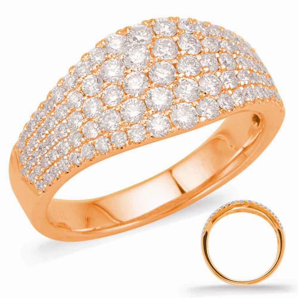 1.01 ctw. ROSE GOLD DIAMOND FASHION RING D4585RG