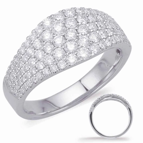 1.01 ctw. WHITE GOLD DIAMOND FASHION RING D4585WG