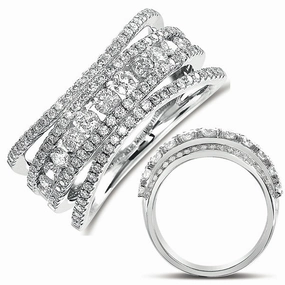 1.02 ctw. WHITE GOLD FASHION RING D4270WG