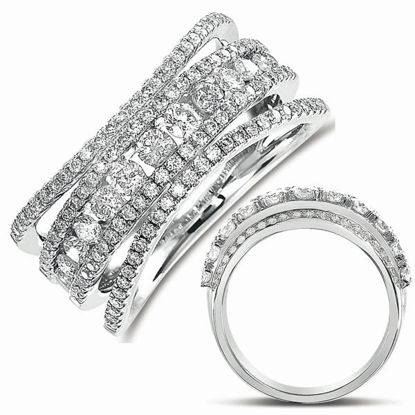 1.02 ctw. WHITE GOLD FASHION RING D4270WG