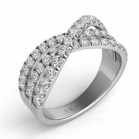 1.03 ctw. PALLADIUM DIAMOND FASHION RING D4262-PD