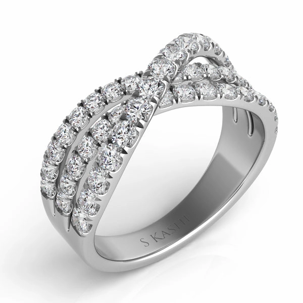 1.03 ctw. WHITE GOLD DIAMOND FASHION RING D4262WG