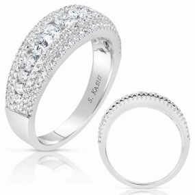 1.06 ctw. WHITE GOLD DIAMOND FASHION RING D4434WG