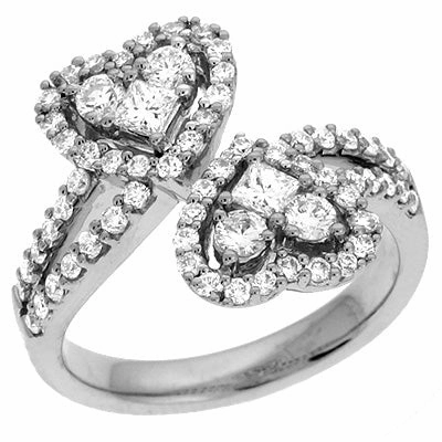 1.11 ctw. WHITE GOLD DIAMOND RING D3951WG