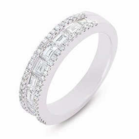 1.13 ctw. WHITE GOLD DIAMOND RING D4067WG
