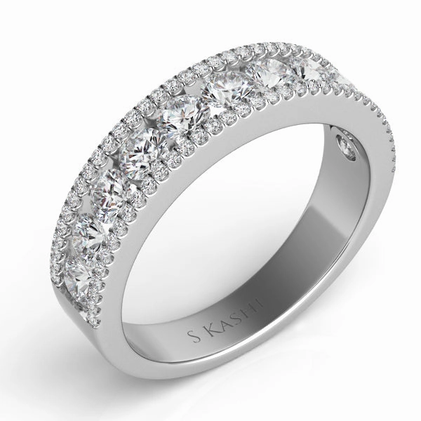 1.18 ctw. WHITE GOLD DIAMOND BAND D4170WG