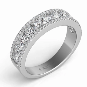 1.18 ctw. WHITE GOLD DIAMOND BAND D4170WG
