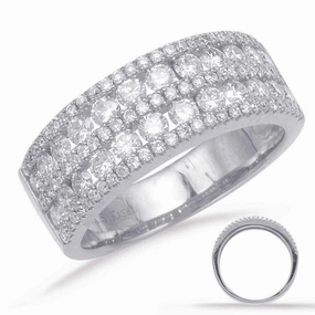 1.25 ctw. PALLADIUM DIAMOND BAND D4049-PD