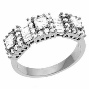 1.25 ctw. WHITE GOLD DIAMOND RING D3799WG