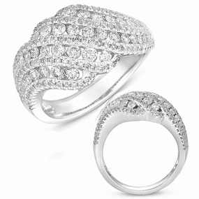 1.26 ctw. WHITE GOLD FASHION RING D4240WG